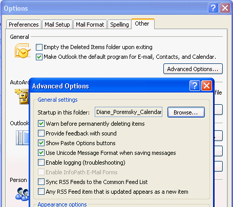 Outlook For Mac Startup Folder
